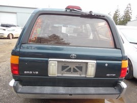 1995 TOYOTA 4RUNNER SR5 GREEN 3.0L AT 2WD Z18075